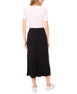Women's Knit Pull-On Maxi Skirt