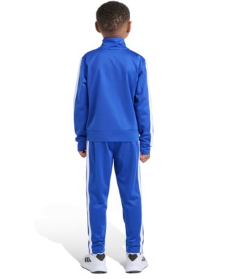 Toddler and Little Boys' 2T-7 Long Sleeve, Three Stripes Jacket and Jogger Pant, 2-Piece Set