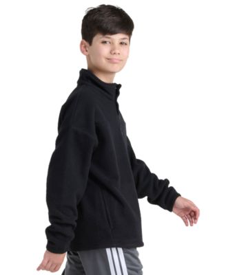 Big Boys' 8-20 Long Sleeve Winterized Snap Pullover