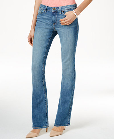 Tommy Hilfiger Classic Ocean Wash Bootcut Jeans, Only at Macy's - Jeans ...