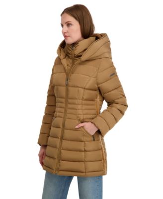 Women's Laundry By Shelli Sega Fitted Puffer Coat