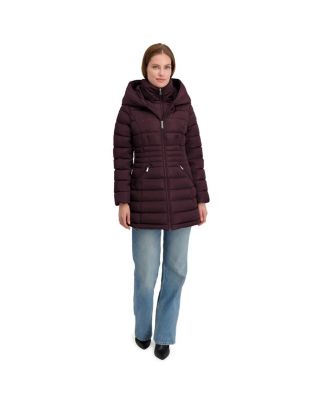 Women's Laundry By Shelli Sega Fitted Puffer Coat