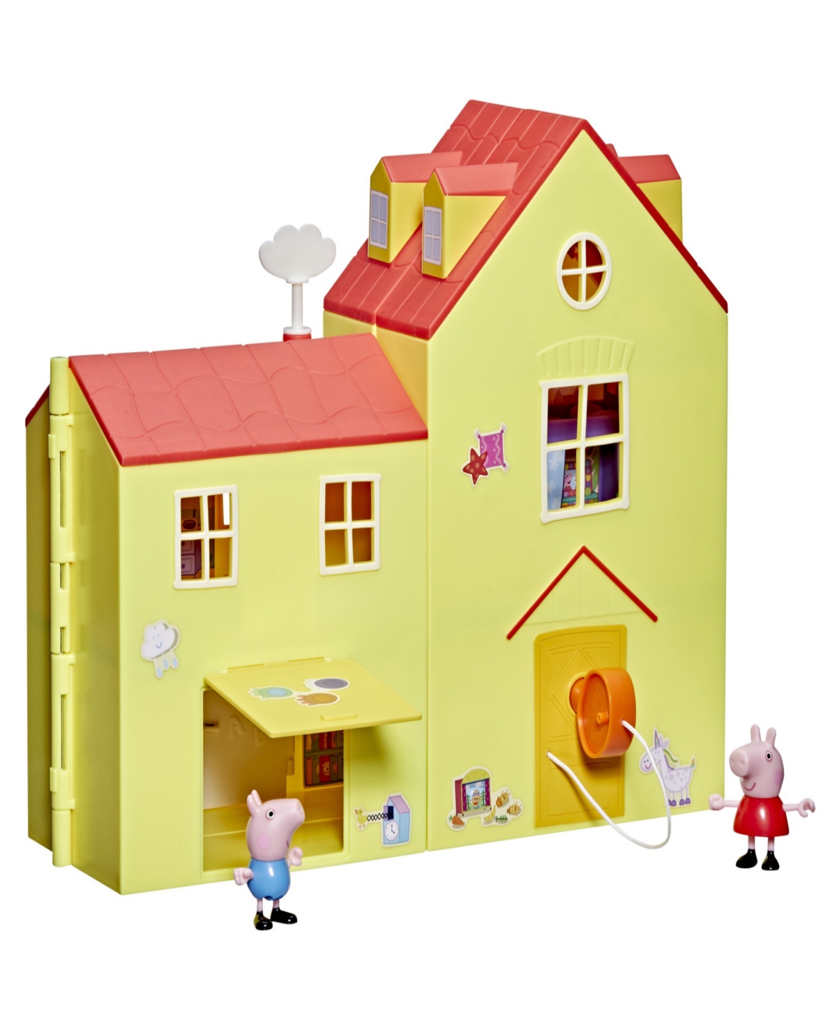 Peppa Pig Peppa's Big Family House Playset In Transparent