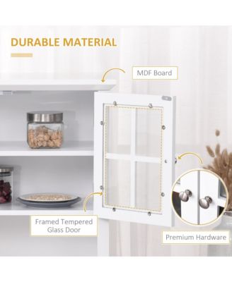 Adjustable Shelves Kitchen Storage Cabinet Space-Saving Solution for Organized Kitchens