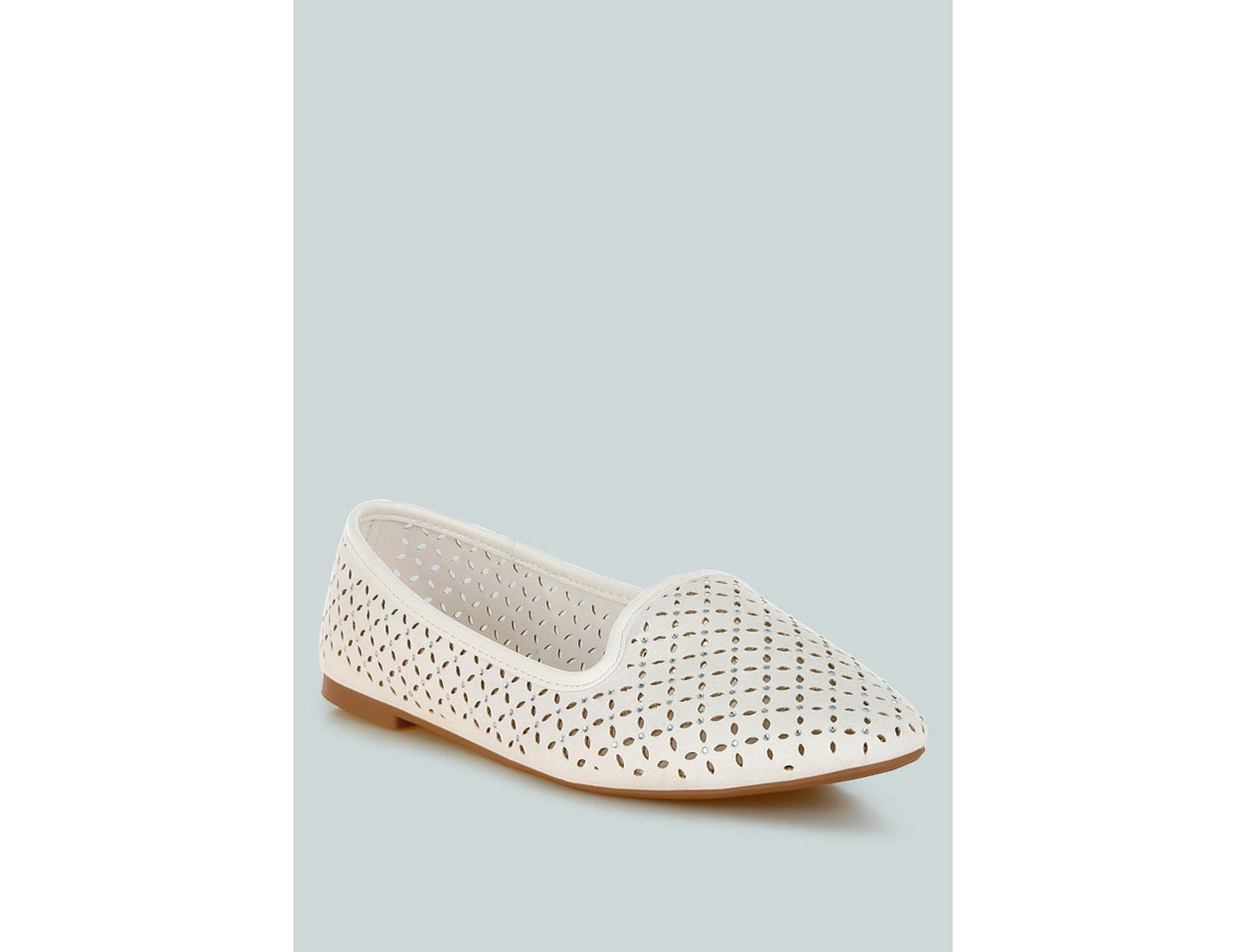 Женские балетки London Rag Kyrie Cut Out Detail Ballerinas, цвет: Чёрный — фото 6