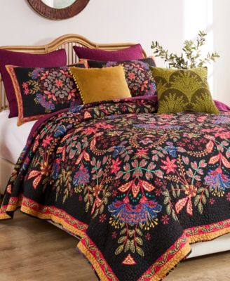Greenland Home Fashions Jessa Vintage Boho Quilt Sets In Multi