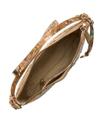 Katie Melbourne Embossed Leather Crossbody Bag