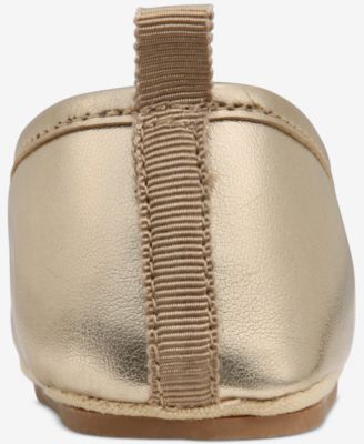 Baby Girls Hard Sole Metallic Ballet Flats, Macy's Exclusive