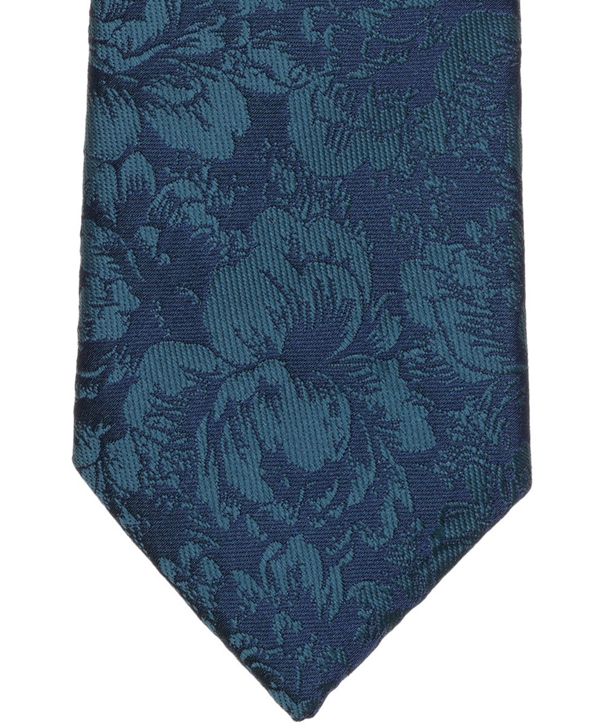 Bar Iii Men's Kingston Tonal Floral Tie, Macy's Exclusive In Blue