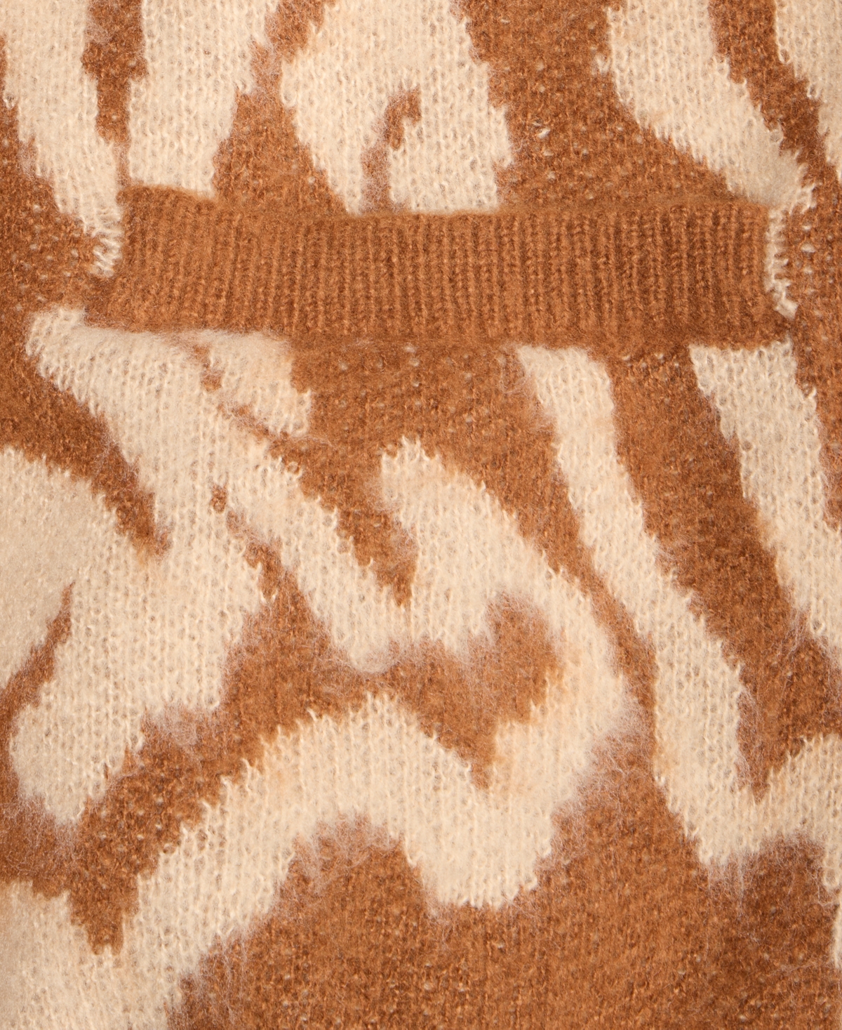 Mode Of One Men's Swirl V-neck Cardigan, Macy's Exclusive In Brown