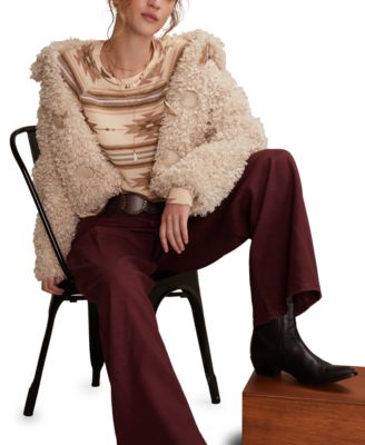 Women's Cloud Long Sleeve Crew Neck Sweater