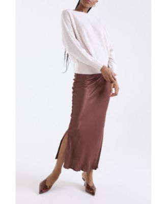 Women's Alaia Long Sleeve 100% Cashmere Sweater