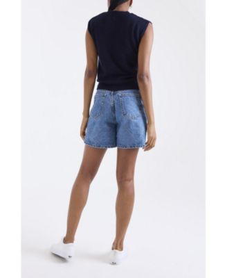 Women's Zarah Crew Neck 100% Cashmere Vest