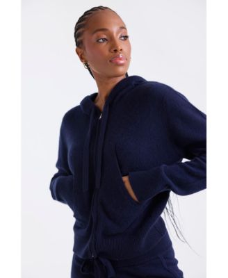 Women's Lavinia Crop 100% Cashmere Sweater