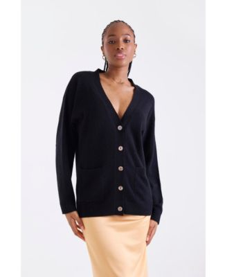 Women's Oceane Oversize 100% Cashmere Cardigan