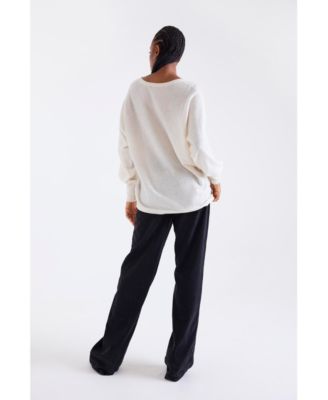 Women's Paros V-Neck 100% Cashmere Sweater