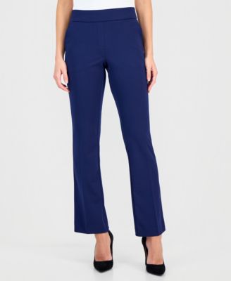 Petite Cool Crepe Pull-On Ankle Pants
