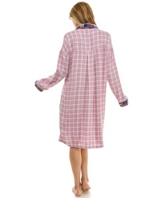 Women's Collared Sleepshirt