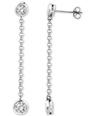 Drop Earrings (2-3/8 ct. t.w.) in 18K Gold Plated Sterling Silver, Macy's Exclusive