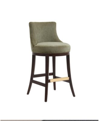 Lucia 40.2" Chenille Upholstered Barstool