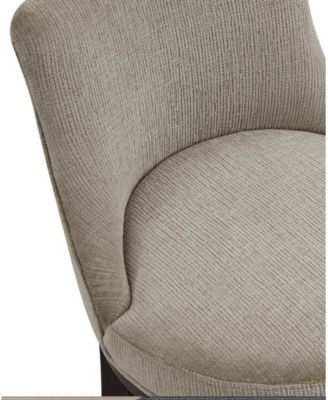 Lucia 37.2" Chenille Upholstered Counter Stool