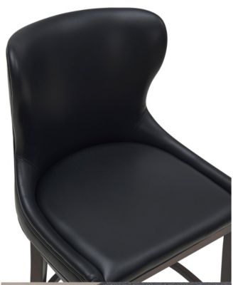 Blair 43.9" Leatherette Upholstered Barstool