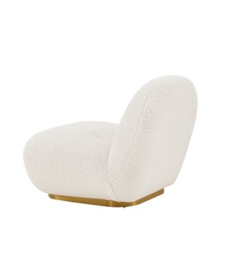 Edina Modern 27.17" Boucle Fabric Upholstered Accent Chair