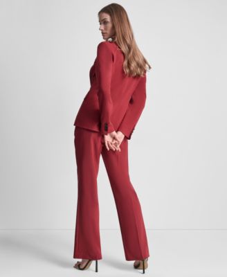 Petite One-Button Long Sleeve Jacket