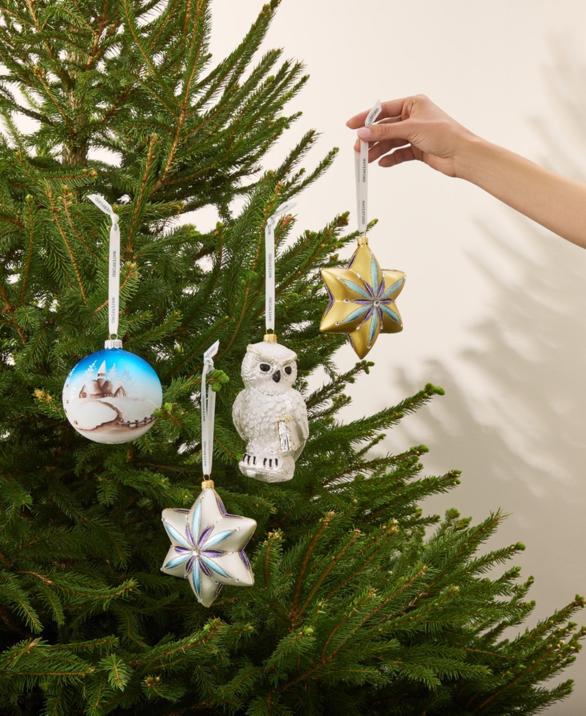 Waterford Holiday Heirlooms Star Glass Ornament In Silver