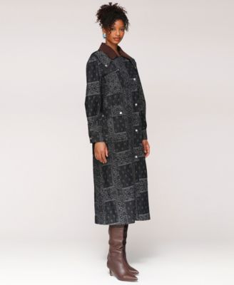 Women's Asymmetrical Utility Trench Coat