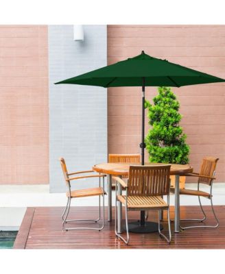 9-Foot Steel Market Patio Umbrella