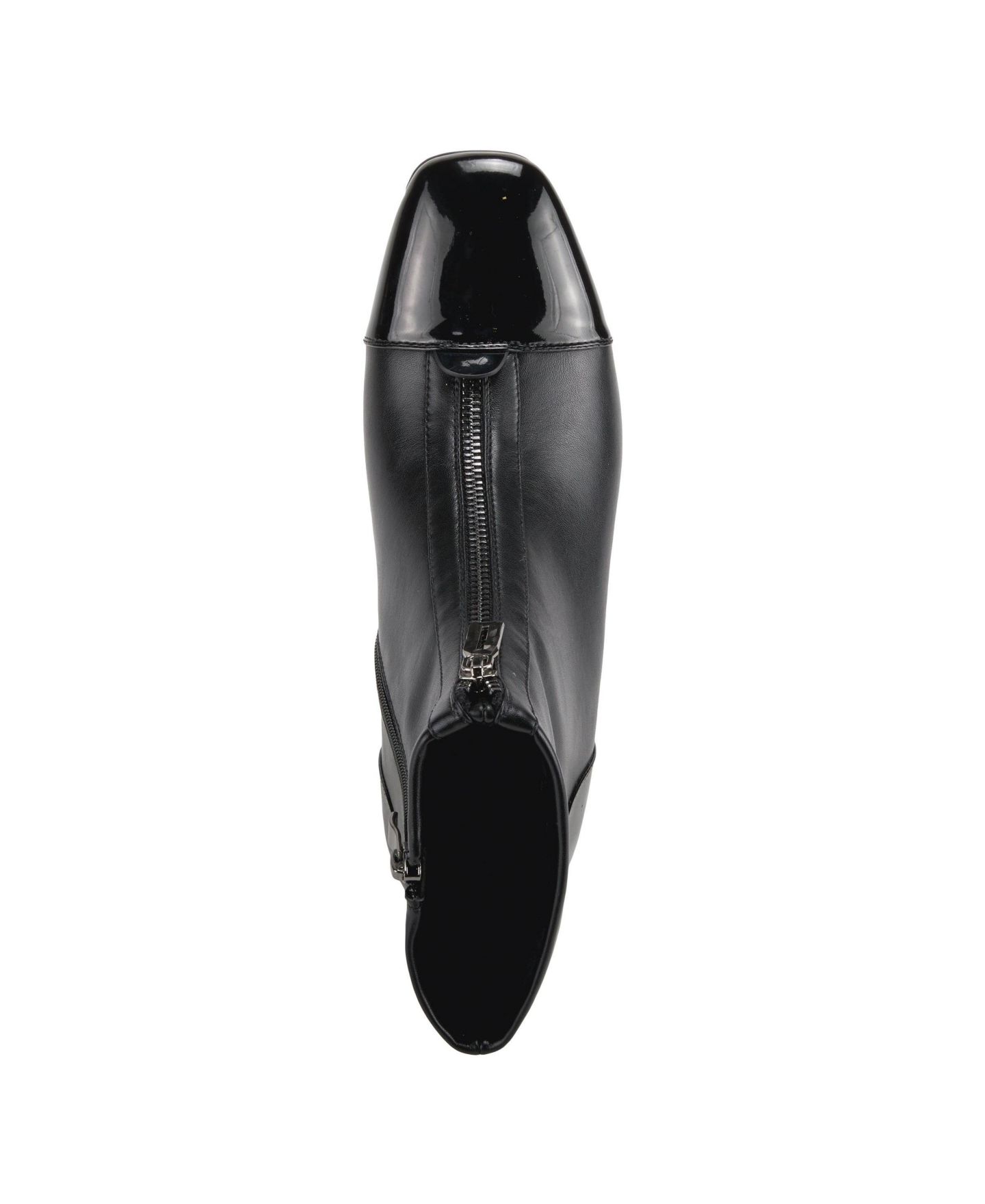 Женские туфли Azura Mozza Bootie Heel with Patent Leather Upper, цвет: Чёрный — фото 3