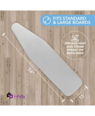 Ironing Board Cover and Pad - 15&amp;quot; x 54&amp;quot; - Large Fits All Standard Sizes - Heat Reflective Iron Pad
