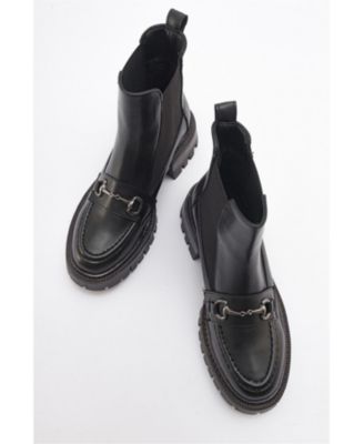 Vesper Buckled Chelsea Boot (Women)