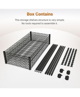 Simple Deluxe Heavy Duty 5-Shelf Shelving Unit