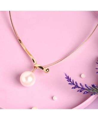 Pellet Lariat Necklace