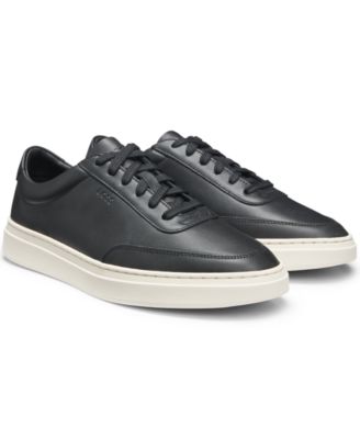 Hugo Boss - Men's Contrast Leather Trainers