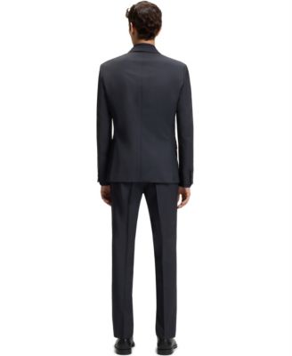 Men's 2-Piece Wool Slim-Fit Suit