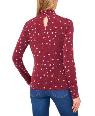 Women's Turtleneck Long Sleeve Top