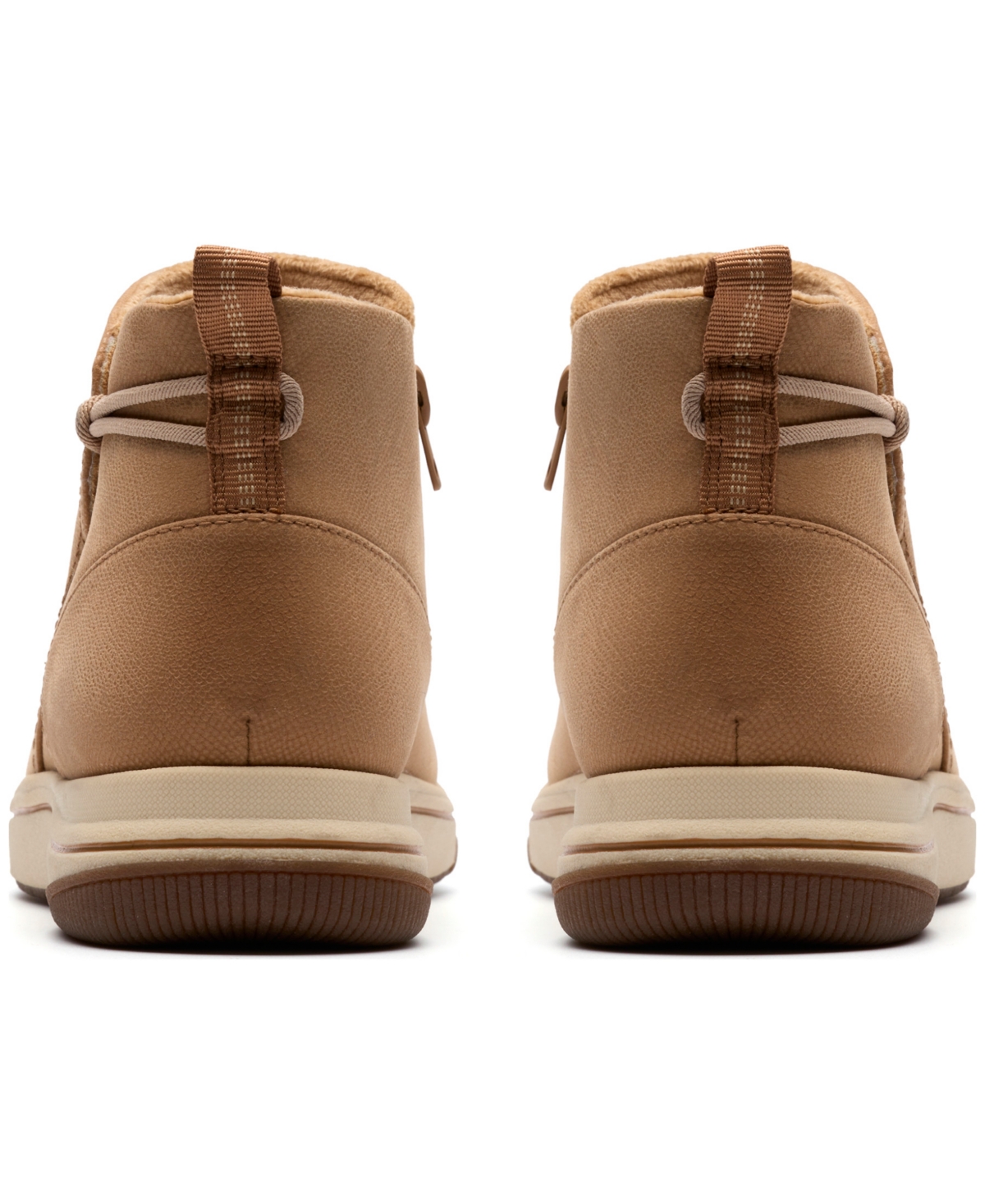 Clarks Cloudsteppers Women's Breeze Derby Wedge Booties In Brown