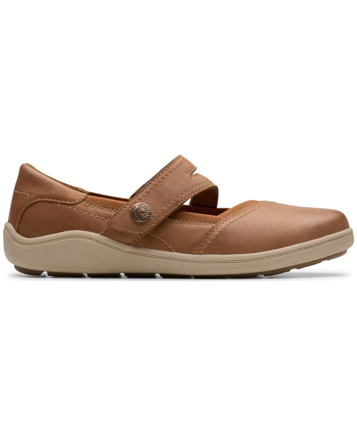 Clarks Collection Women's Bryianne Mary Jane Shoes In Brown