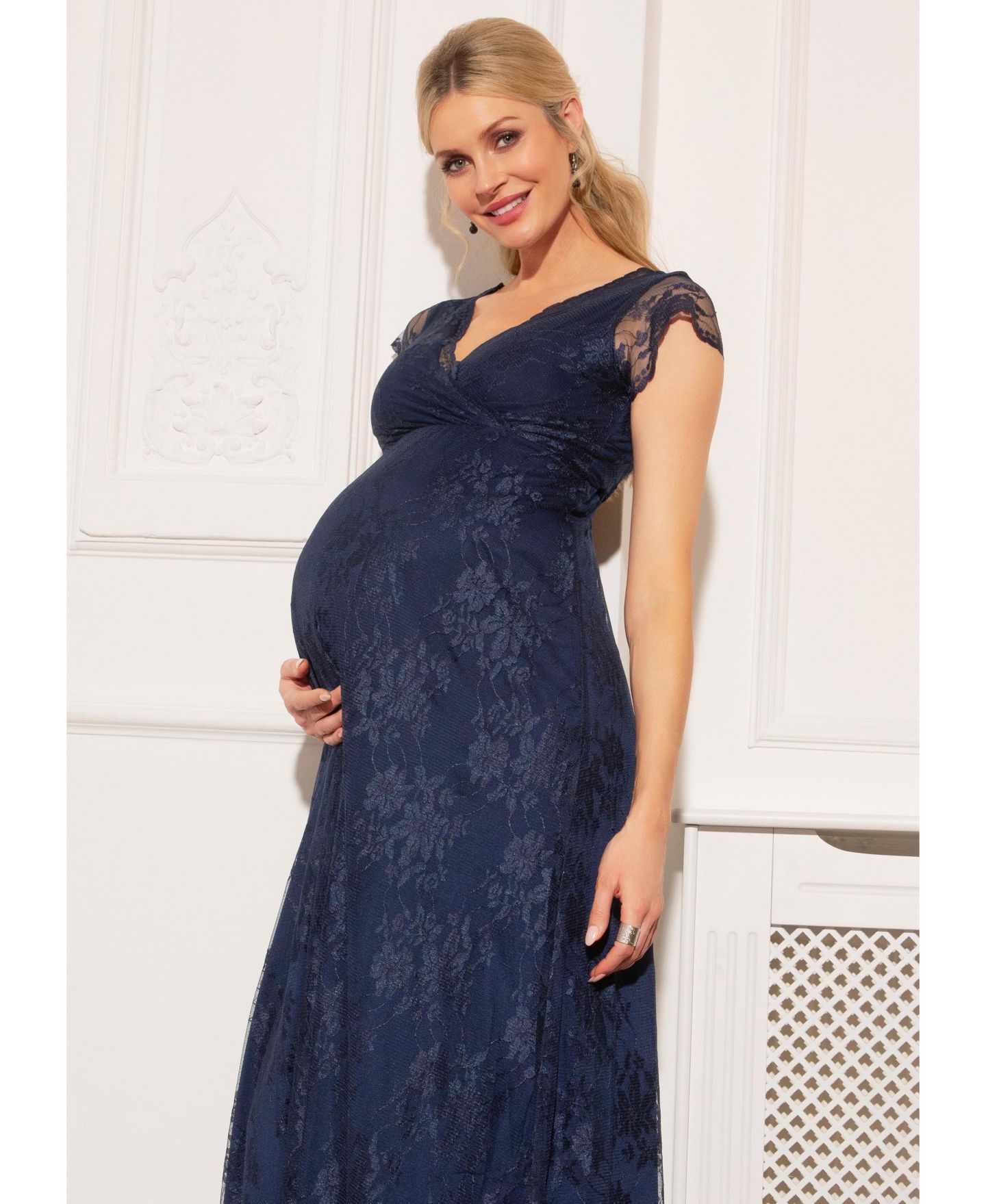 Женские платья Tiffany Rose Maternity Tiffany Rose Eden Gown Long, цвет: Arabian Nights — фото 5