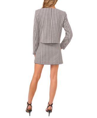 Women's Long Sleeve Patch Pockets Jacket