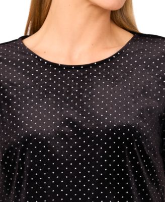 Women's Bubble Sleeve Knit Top