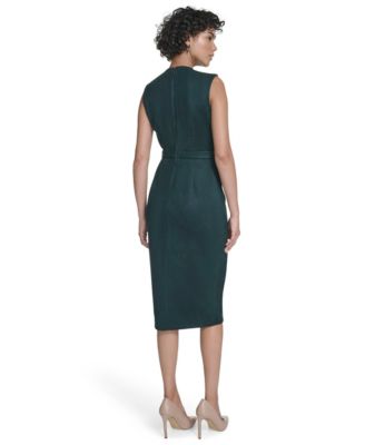 Women's Side Chain Midi Dress