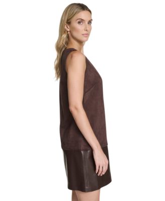 Women's Crewneck Short Shift Dress
