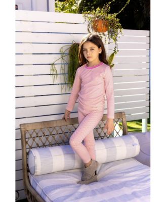 Little Girls Print Loungewear Set