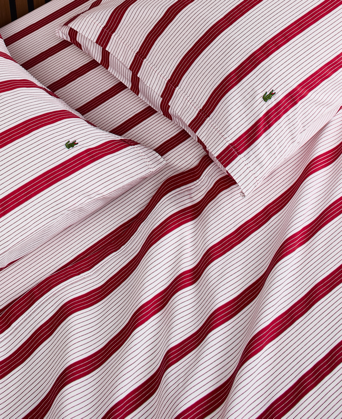 Lacoste Archive 200-Thread Count Cotton -Pc. Sheet Set