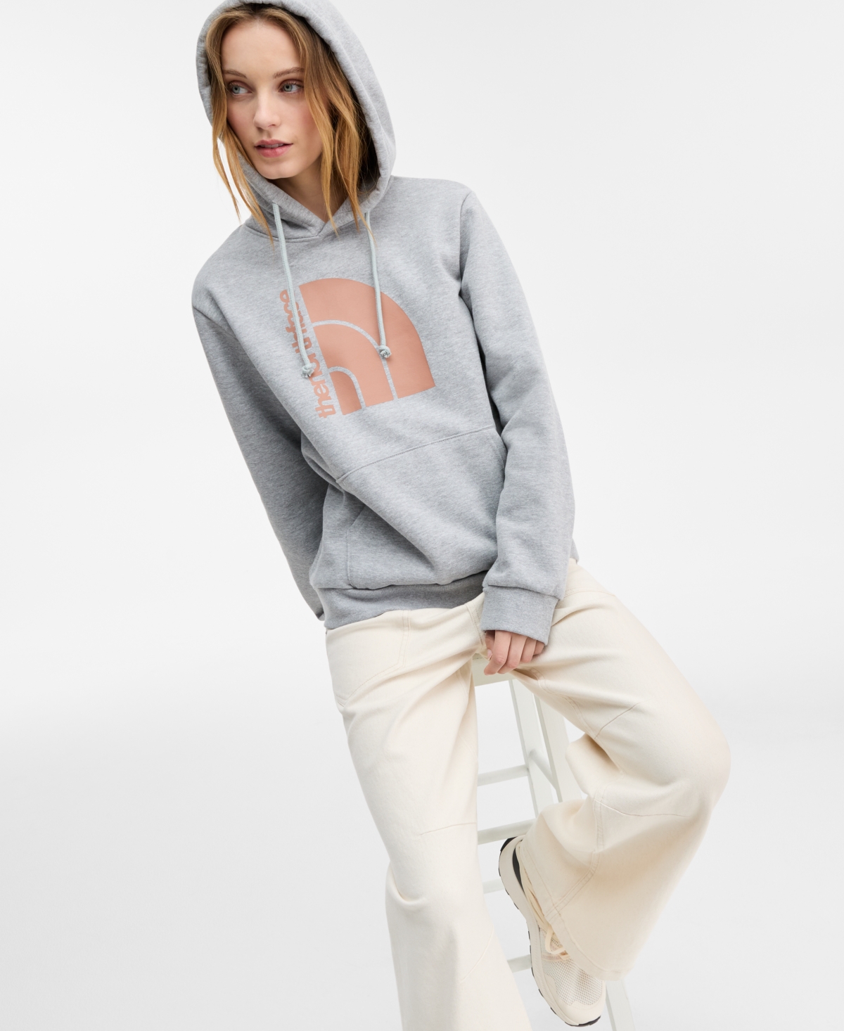 The North Face Women's Evolution Jumbo Dome Hoodie In Gray