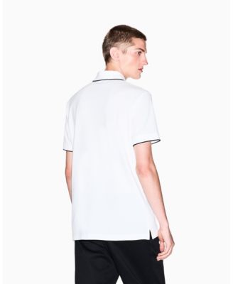 Men's Grosgrain Logo Polo Shirt